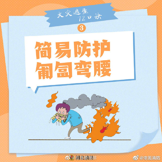 【火災(zāi)逃生怎么辦？牢記“72字”消防口訣】